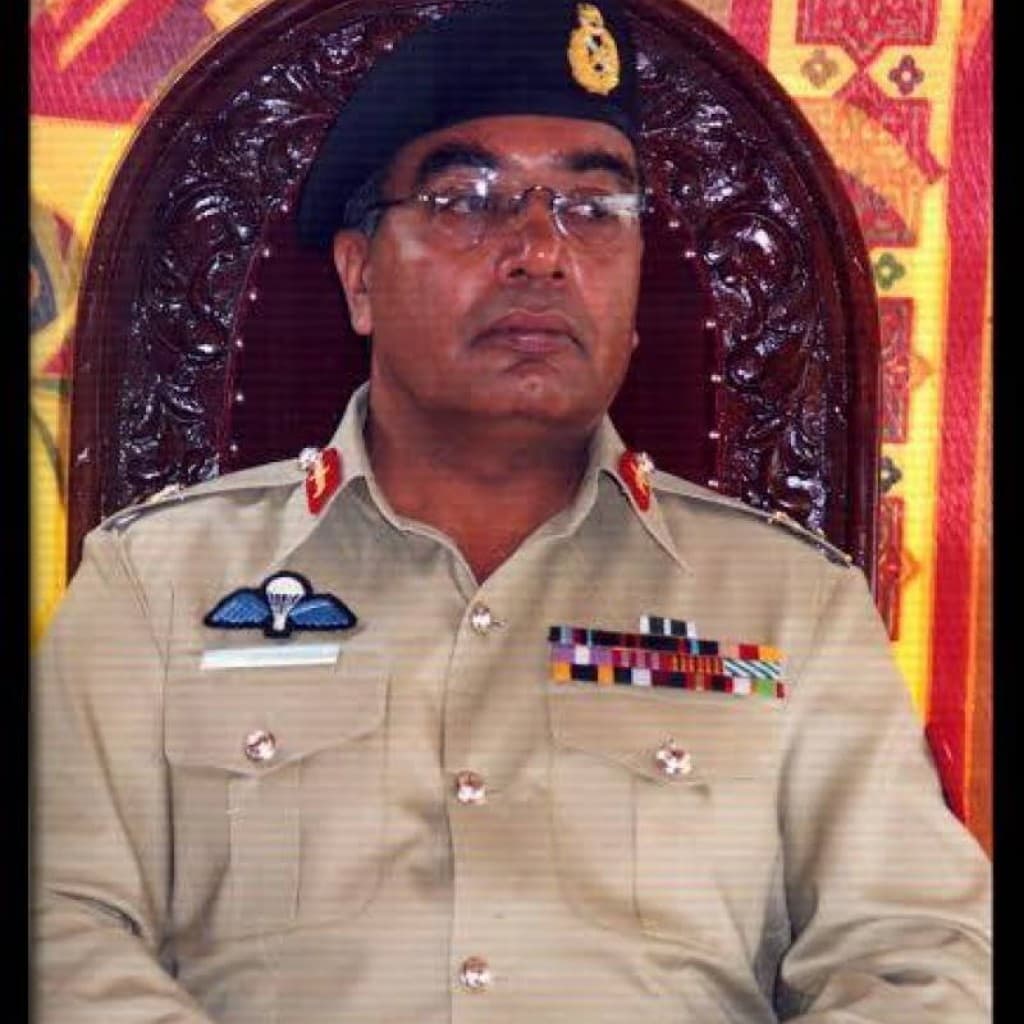 Lt General Javed Alam Khan